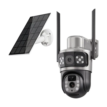 IP PTZ-відеокамера автономна з WiFi та сонячною панеллю 3Mp+3Mp Light Vision VLC-9430WIA/2C3S (Solar) f=4mm, на акумуляторних батареях (75-00292)