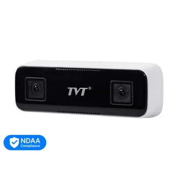 IP-відеокамера з WiFi 4Mp TVT TD-9742A3-PC f=2.1mm з подвійним об’єктивом, з 2 мікрофонами, з підрахунком відвідувачів