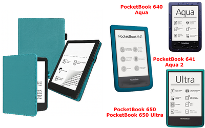 Чехол CRAYTON для PocketBook 640, 641, 650, 650 Ultra – стиль, защита, цвет Biryza