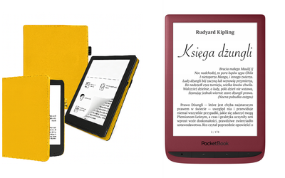 Чехол CRAYTON для PocketBook Touch Lux 5 – стиль, защита, цвет Yellow