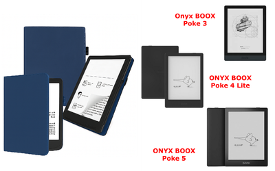 Чохол CRAYTON для Onyx BOOX Poke 3, Poke 4 Lite, Poke 5 — стиль, захист, колір BlueTM