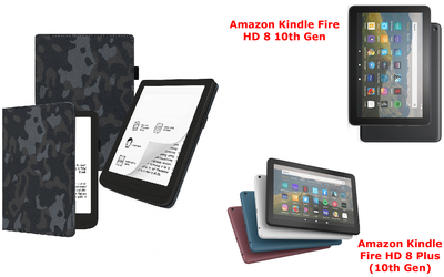 Чохол CRAYTON для Amazon Kindle Fire HD 8 10th Gen, Fire HD 8 Plus (10th Gen) — стиль, захист, колір Xaki Winter