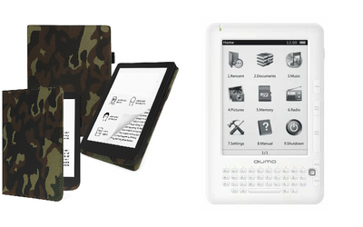 Чохол CRAYTON для Qumo Libro II HD — стиль, захист, колір XakiTM