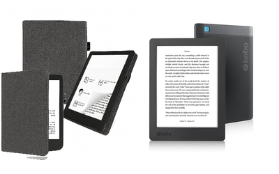 Чехол CRAYTON для Kobo Aura Edition 2 – стиль, защита, цвет Gray