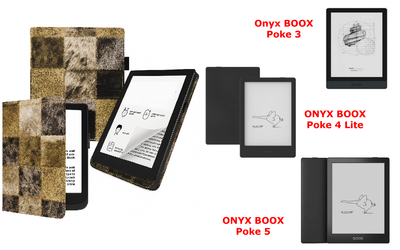 Чехол CRAYTON для Onyx BOOX Poke 3, Poke 4 Lite, Poke 5 – стиль, защита, цвет Xytro