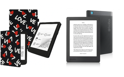 Чохол CRAYTON для Kobo Aura Edition 2 — стиль, захист, колір Love