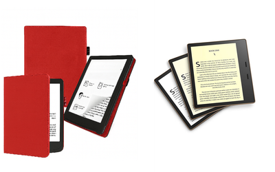 Чехол CRAYTON для Amazon Kindle Oasis 10th Gen – стиль, защита, цвет Red