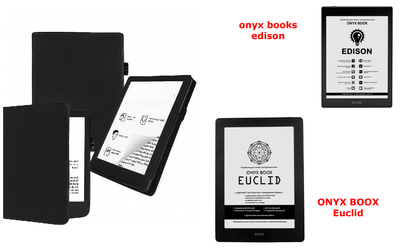 Чехол CRAYTON для onyx books edison, Euclid – стиль, защита, цвет Black