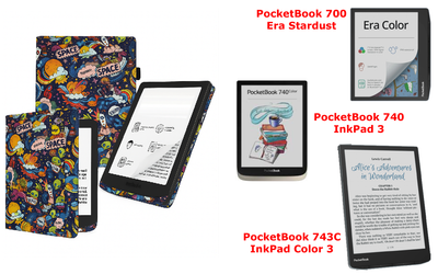 Чехол CRAYTON для PocketBook 700, 740, 743 – стиль, защита, цвет Kosmos