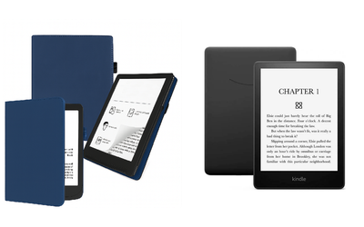 Чехол CRAYTON для Amazon Kindle Paperwhite Signature Edition 11th Gen – стиль, защита, цвет Blue TM