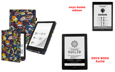 Чохол CRAYTON для onyx books edison, Euclid — стиль, захист, колір Kosmos