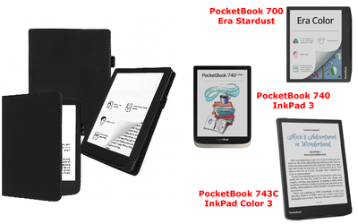 Чехол CRAYTON для PocketBook 700, 740, 743 – стиль, защита, цвет Black