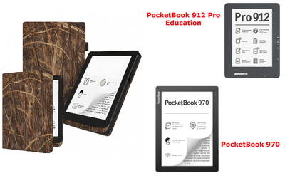 Чехол CRAYTON для PocketBook 912, 970 – стиль, защита, цвет Kamush