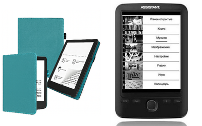 Чехол CRAYTON для Assistant AE-601 – стиль, защита, цвет Biryza