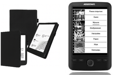 Чехол CRAYTON для Assistant AE-601 – стиль, защита, цвет Black