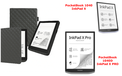 Чехол CRAYTON для PocketBook 1040, 1040 Pro – стиль, защита, цвет Karos Gray