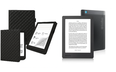 Чехол CRAYTON для Kobo Aura Edition 2 – стиль, защита, цвет Karos Black