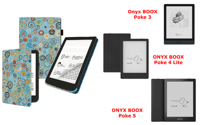 Чохол CRAYTON для Onyx BOOX Poke 3, Poke 4 Lite, Poke 5 — стиль, захист, колір Kryhi