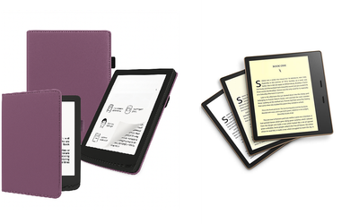 Чехол CRAYTON для Amazon Kindle Oasis 10th Gen – стиль, защита, цвет Purple