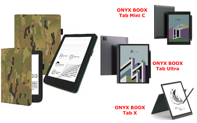 Чехол CRAYTON для ONYX BOOX Tab Mini C, Tab Ultra, Tab X – стиль, защита, цвет Multikam