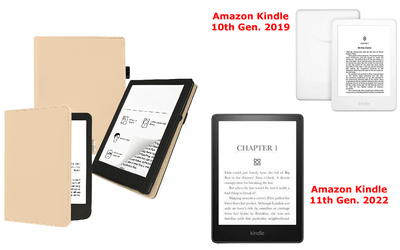 Чехол CRAYTON для Amazon Kindle 10th Gen. 2019, 11th Gen. 2022 – стиль, защита, цвет Bezevui