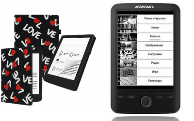 Чехол CRAYTON для Assistant AE-601 – стиль, защита, цвет Love
