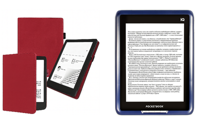 Чехол CRAYTON для PocketBook IQ701 – стиль, защита, цвет Bordo
