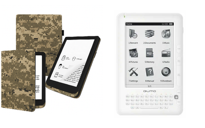 Чехол CRAYTON для Qumo Libro II HD – стиль, защита, цвет Pixel M14