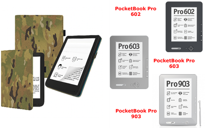 Чехол CRAYTON для PocketBook Pro 602, 603, 903 – стиль, защита, цвет Multikam