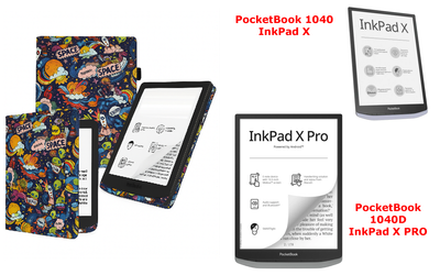 Чехол CRAYTON для PocketBook 1040, 1040 Pro – стиль, защита, цвет Kosmos