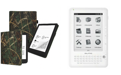 Чехол CRAYTON для Qumo Libro II HD – стиль, защита, цвет Lis