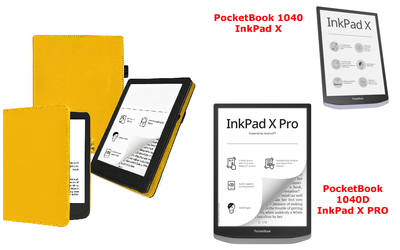 Чехол CRAYTON для PocketBook 1040, 1040 Pro – стиль, защита, цвет Yellow
