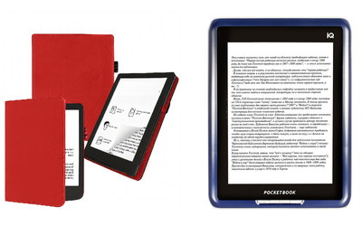 Чехол CRAYTON для PocketBook IQ701 – стиль, защита, цвет Red