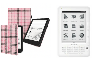Чехол CRAYTON для Qumo Libro II HD – стиль, защита, цвет Barbery