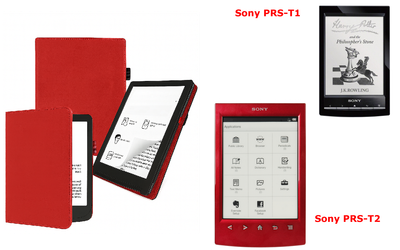 Чехол CRAYTON для Sony PRS-T1, Sony PRS-T2 – стиль, защита, цвет Red