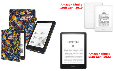 Чехол CRAYTON для Amazon Kindle 10th Gen. 2019, 11th Gen. 2022 — стиль, захист, колір Kosmos