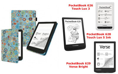 Чохол CRAYTON для PocketBook 626, 628, 629 — стиль, захист, колір Kryhi