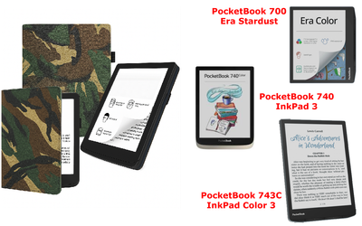 Чехол CRAYTON для PocketBook 700, 740, 743 – стиль, защита, цвет Saxara