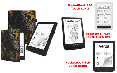 Чехол CRAYTON для PocketBook 626, 628, 629 – стиль, защита, цвет Dybok