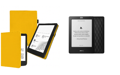 Чехол CRAYTON для Kobo N905 eReader Touch Edition – стиль, защита, цвет Yellow