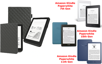 Чохол CRAYTON для Amazon KIndle Paperwhite 7th Gen, 10th Gen, 11th Gen — стиль, захист, колір Karos Gray