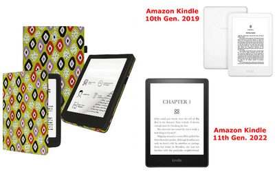 Чехол CRAYTON для Amazon Kindle 10th Gen. 2019, 11th Gen. 2022 — стиль, захист, колір Kamni