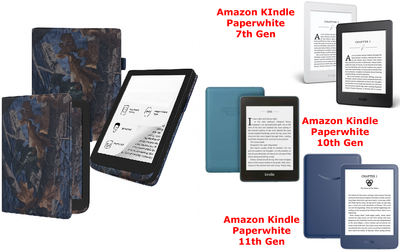 Чехол CRAYTON для Amazon KIndle Paperwhite 7th Gen, 10th Gen, 11th Gen – стиль, защита, цвет Hrab