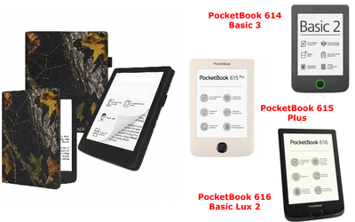 Чехол CRAYTON для PocketBook 614, 615, 616 – стиль, защита, цвет Dybok