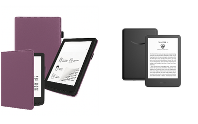 Чехол CRAYTON для Amazon Kindle Paperwhite Kids 11th Gen. 2021 – стиль, защита, цвет Purple