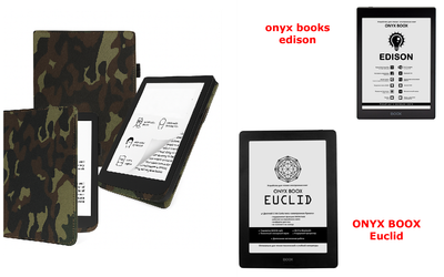 Чехол CRAYTON для onyx books edison, Euclid – стиль, защита, цвет Xaki TM