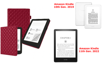 Чехол CRAYTON для Amazon Kindle 10th Gen. 2019, 11th Gen. 2022 – стиль, защита, цвет Karos Malunovui