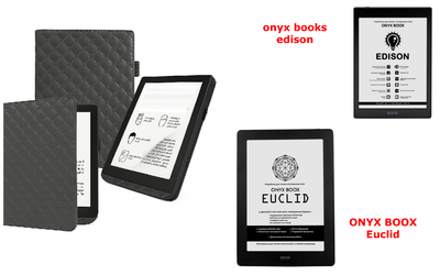 Чехол CRAYTON для onyx books edison, Euclid – стиль, защита, цвет Karos Gray