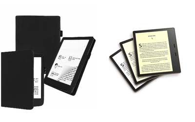 Чехол CRAYTON для Amazon Kindle Oasis 10th Gen – стиль, защита, цвет Black