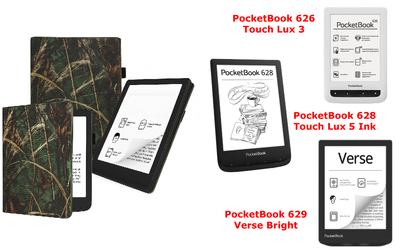Чохол CRAYTON для PocketBook 626, 628, 629 — стиль, захист, колір Lis